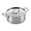 Scanpan Fusion 5 Gryde m. låg 5 liter - Stål