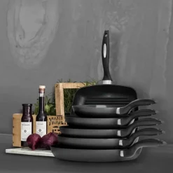 Scanpan IQ Stegepande Ø 24 cm - Genanvendt aluminium - Keramisk non-stick belægning