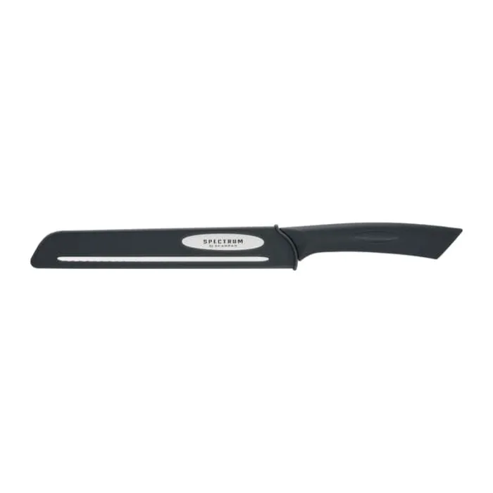 Scanpan Spectrum Brødkniv L 20 cm - 3Cr13 rustfrit stål - Sort