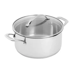 Scanpan STS Grydesæt - 7 dele 1,2/1,8/3,4/4,8 liter - Inkl. 3 låg - Stål