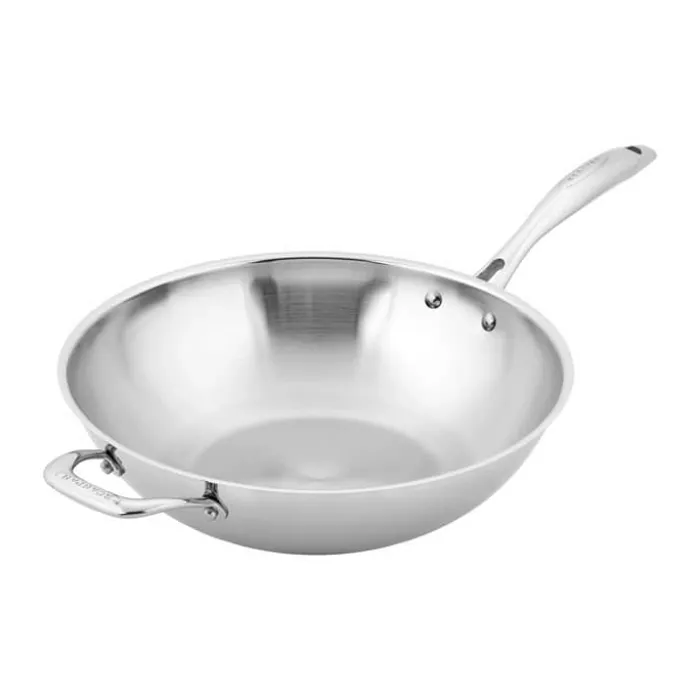 Scanpan STS Wok Ø 32 cm - Rustfrit stål - Egnet til alle komfurtyper
