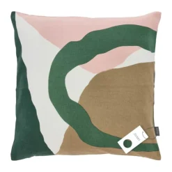 Södahl Collage Pude B 45 x L 45 cm - Bomuld - Green