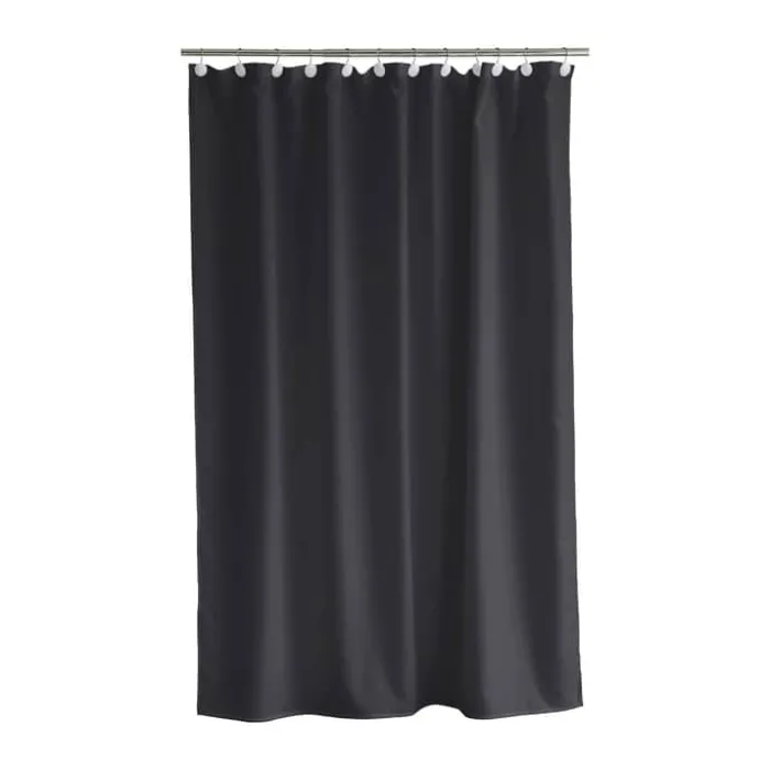 Södahl Comfort Badeforhæng B 180 x L 220 cm - Polyester - Grå