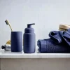 Södahl Comfort Organic Vaskeklud B 30 x L 30 cm - Økologisk bomuldsfrotté - Blå