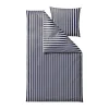 Södahl Flow Sengetøj B 140 x L 220 cm - Bomuld - Navy