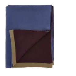 Södahl Impression Plaid B 130 x L 170 cm - Bomuld - Royal Blue