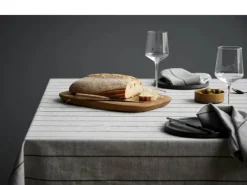 Södahl Line Dug B 140 x L 270 cm - Bomuld - Light grey/ash