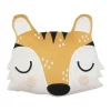 Södahl Magic Forest Pyntepude H 45 x B 45 cm - Bomuld - Orange/hvid