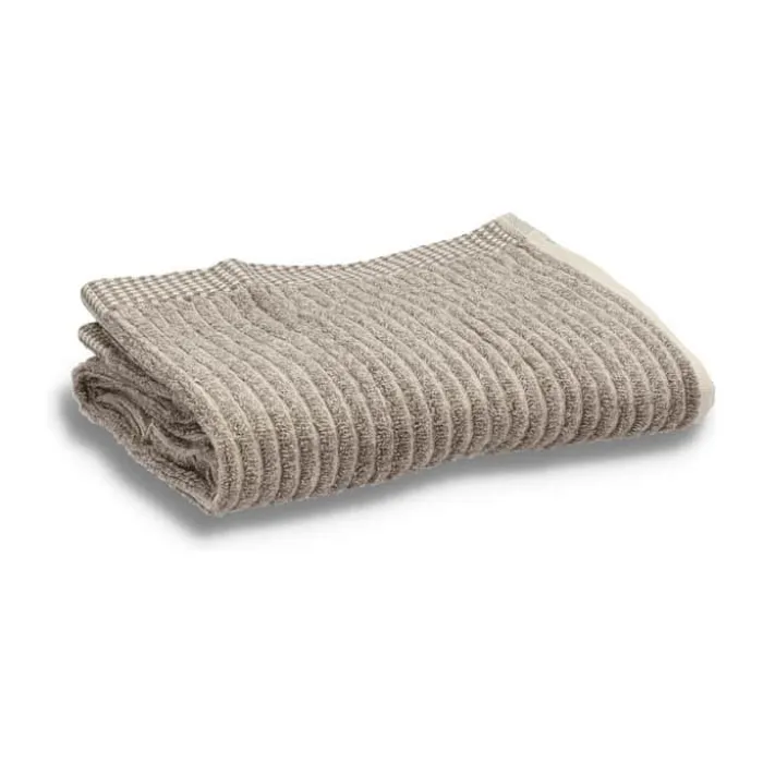 Södahl Melange Håndklæde B 50 x L 100 cm - Økologisk bomuld - Taupe