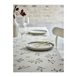 Södahl Mistletoe Juledug B 140 x L 350 cm - Bomuld - Beige