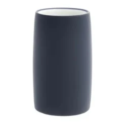 Södahl Mono Tandbørstekrus Ø 6,5 cm - Stentøj - Navy blue