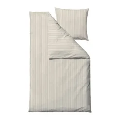 Södahl Noble Sengetøj B 200 x L 220 cm - Bomuldssatin - Beige