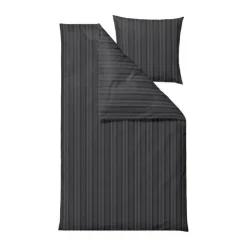 Södahl Noble Sengetøj B 200 x L 220 cm - Bomuldssatin - Ash