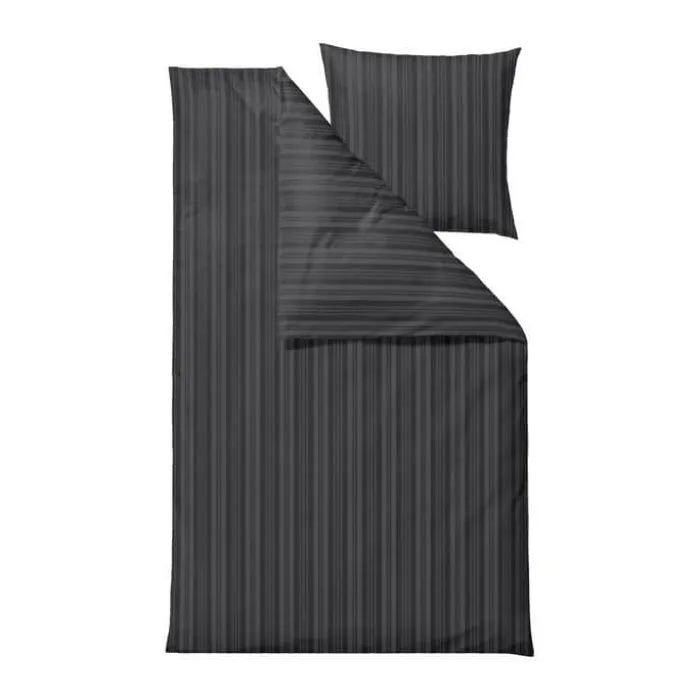Södahl Noble Sengetøj B 200 x L 220 cm - Bomuldssatin - Ash