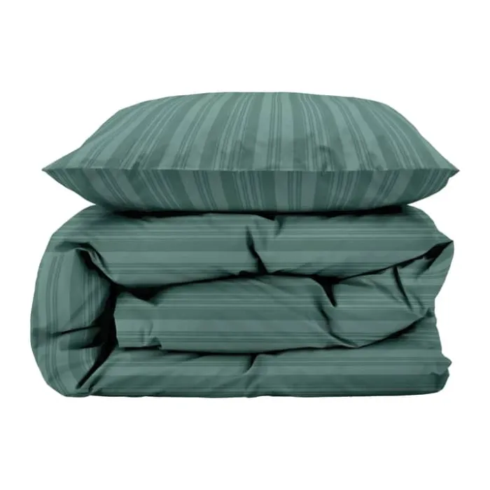 Södahl Noble Sengetøj B 140 x L 220 cm - Bomuld - Sea Green