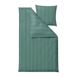 Södahl Noble Sengetøj B 140 x L 220 cm - Bomuld - Sea Green