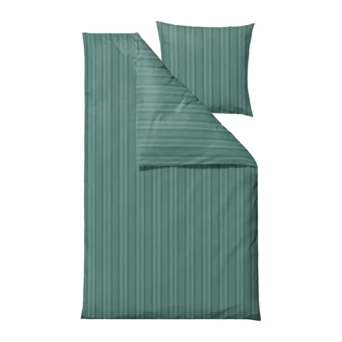 Södahl Noble Sengetøj B 140 x L 220 cm - Bomuld - Sea Green