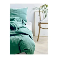 Södahl Noble Sengetøj B 140 x L 220 cm - Bomuld - Sea Green