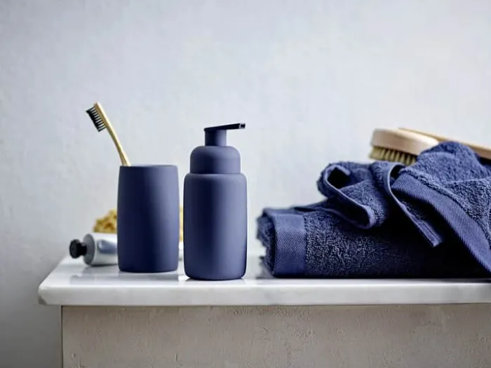 Södahl Organic Comfort Håndklæde B 50 x L 100 cm - Økologisk bomuldsfrotté - Navy blue