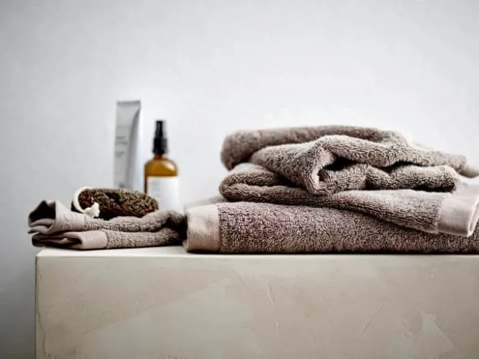 Södahl Organic Comfort Vaskeklud B 30 x L 30 cm -Økologisk bomuldsfrotté - Taupe