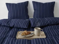 Södahl Sengetøj B 140 x 200 cm - Bomuld - Rest Indigo