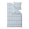 Södahl Tartan Sengetøj B 140 x L 200 cm - bomuld - Blå
