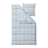 Södahl Tartan Sengetøj B 140 x L 220 cm - bomuld - Blå