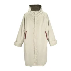 Södahl Vinterbadekåbe - L/XL B 82 x L 120 cm - Polyester - Beige