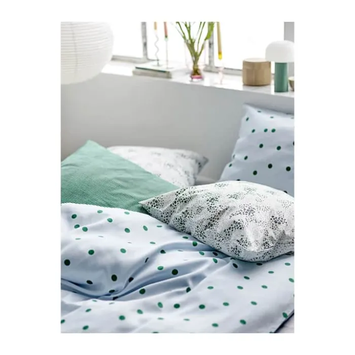 Södahl Viola Sengetøj B 140 x L 220 cm - Bomuld - Green