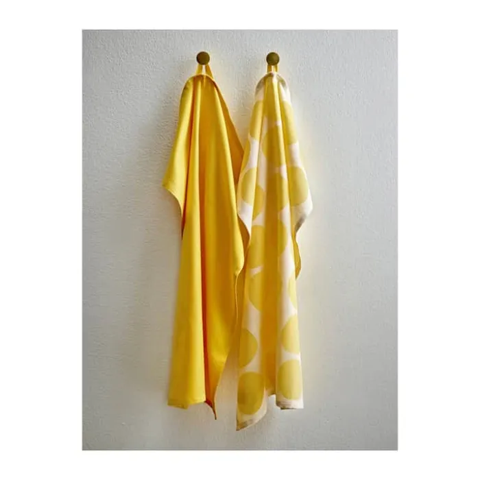Södahl Viskestykke - 2 stk B 50 x L 70 cm - Bomuld - Gul