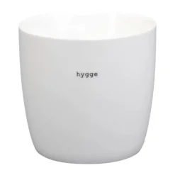 Sögne Krus - Hygge 30 cl - Porcelæn - Hvid