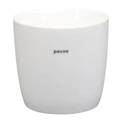 Sögne Krus - Pause 30 cl - Porcelæn - Hvid