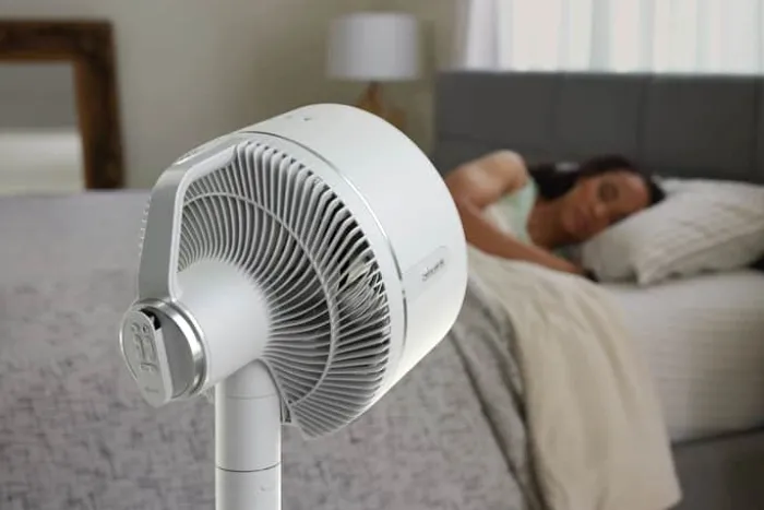 Shark Shark Flexbreeze Ventilator H 94 cm - Plastik - Hvid