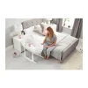 Shnuggle Moses Classic Waffle Lift H 28 x B 40 x L 93 cm - Bomuld/polyester - Grå