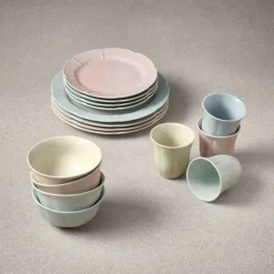 SØHOLM Solvej Middagstallerken Ø 26,5 cm - Porcelæn - Soft pink