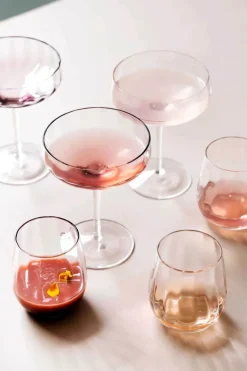 SØHOLM Sonja Champagneglas 30 cl - Glas - Raspberry