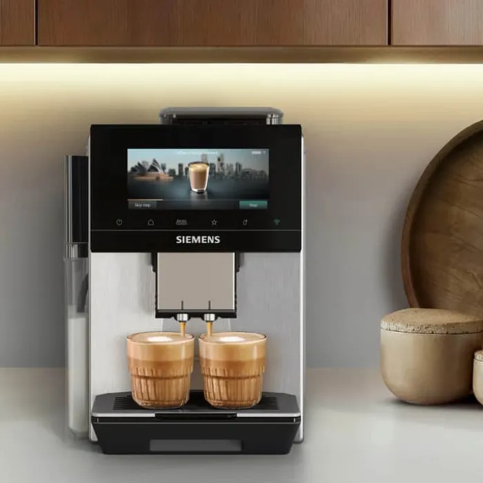 Siemens EQ900 Plus iAroma Espressomaskine 19 bar - 41 programmer - Stål