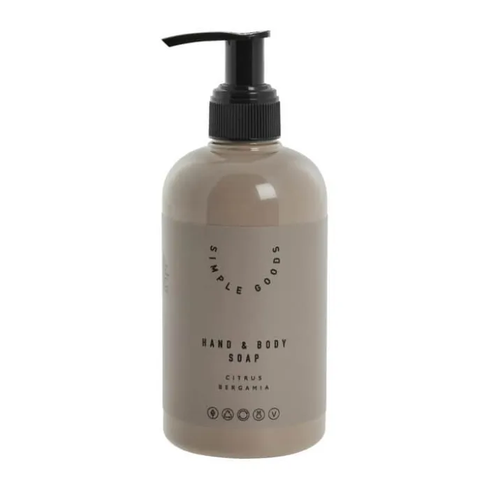 Simple Goods Hand & Body Sæbe 300 ml - Citrus Bergamia