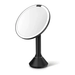 Simplehuman Makeupspejl 5 x forstørrelse - Inkl. tru-lux-lyssystem - Mat sort