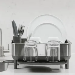Simplehuman Opvaskeholder B 38 x L 39,4 cm - Rustfrit stål - Børstet stål