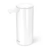 Simplehuman Sæbedispenser m. Sensor H 16,3 cm - Rustfrit stål - Hvid
