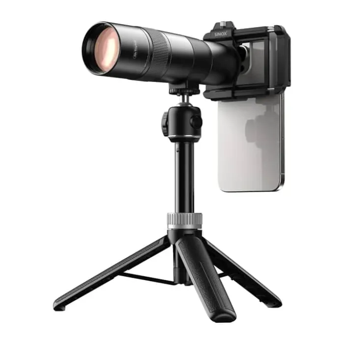 Sinox Teleobjektiv 30x optisk zoom- Passer til de fleste smartphones