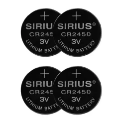 Sirius CR2450 Batteri - 4 stk.