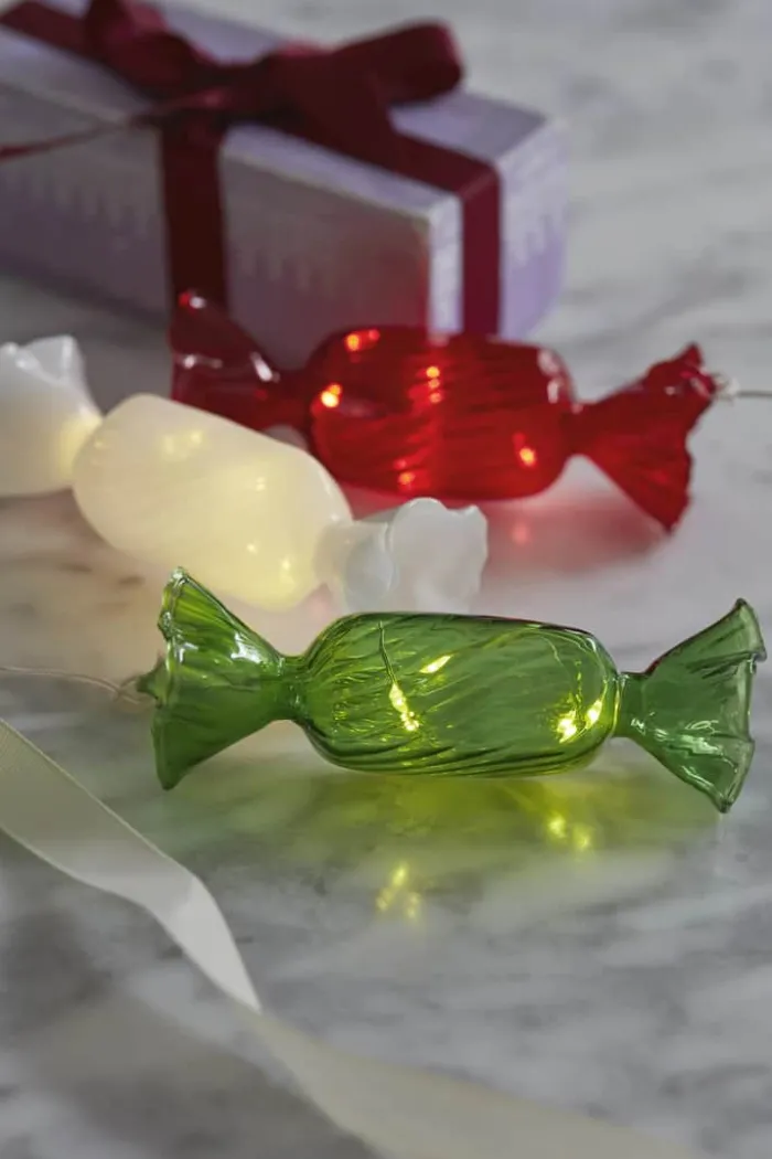 Sirius Hannah LED ophæng - Candy H 12 cm - Glas - Rød
