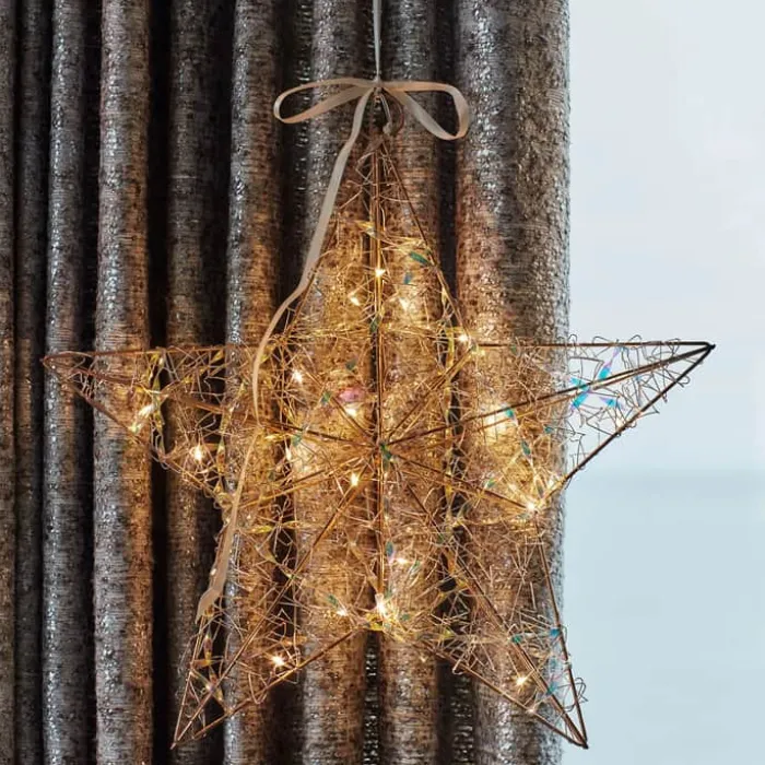 Sirius Lily LED Stjene H 40 cm - Plastik - Varm hvid