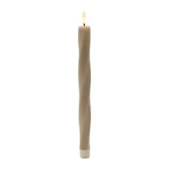 Sirius Nordisk Skulptur LED KroneLys H 29 cm - Voks - Brun