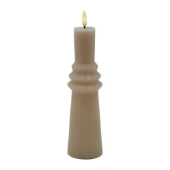 Sirius Nordisk Skulptur LED-Lys H 21,7 cm - Voks - Brun