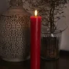 Sirius Sille Exclusive Bloklys H 25 cm - Stearin - Rød