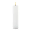 Sirius Sille LED Bloklys Ø 5 x H 20 cm - Voks - Hvid