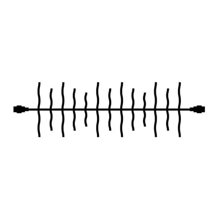 Sirius Tech-Line Lyskæde L 2 meter - 120 LED-lys - Indendørs/udendørs